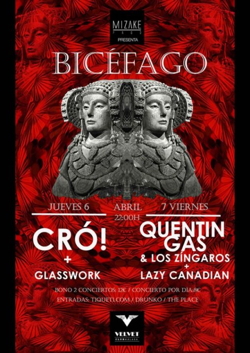 concierto bicéfago cró! glasswork velvet club