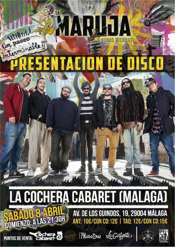 Concierto La Maruja y Otras Hierbas en La Cochera Cabaret