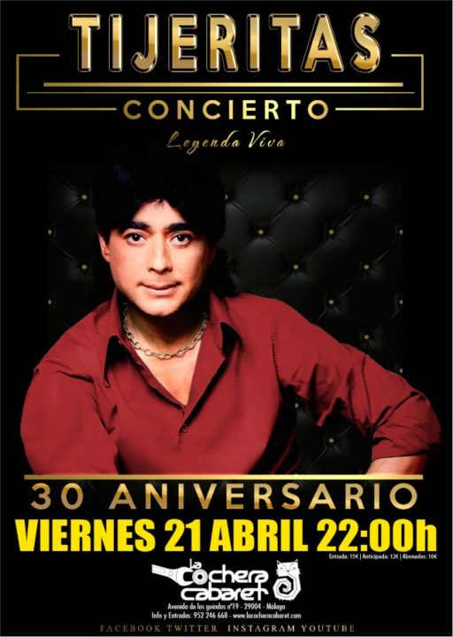Concierto Tijeritas en Málaga