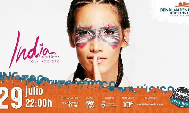 India Martínez – Tour Secreto – Auditorio Benalmádena